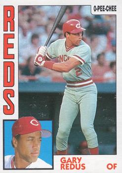 1984 O-Pee-Chee #231 Gary Redus Front