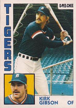 1984 O-Pee-Chee #65 Kirk Gibson Front