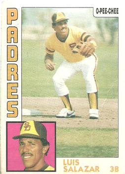 1984 O-Pee-Chee #68 Luis Salazar Front
