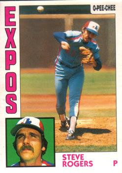1984 O-Pee-Chee #80 Steve Rogers Front