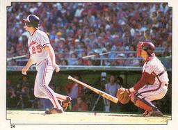 1984 O-Pee-Chee Stickers #24 1983 World Series Front