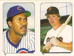 1984 O-Pee-Chee Stickers #48 / 170 Fergie Jenkins / Tom O'Malley Front