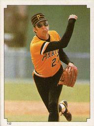 1984 O-Pee-Chee Stickers #132 Kent Tekulve Front