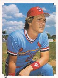 1984 O-Pee-Chee Stickers #142 Tom Herr Front