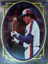 1984 O-Pee-Chee Stickers #183 Gary Carter Front