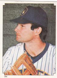 1984 O-Pee-Chee Stickers #294 Paul Molitor Front