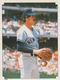 1984 O-Pee-Chee Stickers #318 Ron Guidry Front