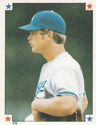 1984 O-Pee-Chee Stickers #376 Greg Brock Front