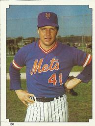1984 Topps Stickers #106 Tom Seaver Front