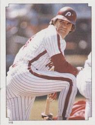 1984 Topps Stickers #115 Pete Rose Front