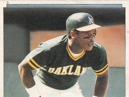 1984 Topps Stickers #3 Rickey Henderson Front
