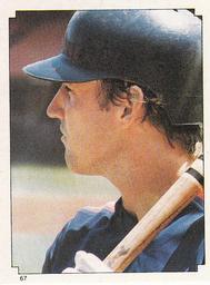 1984 Topps Stickers #67 Terry Puhl Front