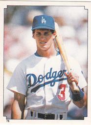 1984 Topps Stickers #78 Steve Sax Front