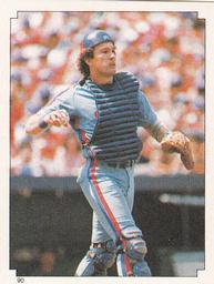 1984 Topps Stickers #90 Gary Carter Front