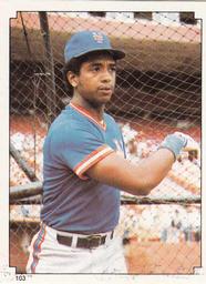 1984 Topps Stickers #103 Hubie Brooks Front