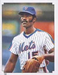 1984 Topps Stickers #105 George Foster Front
