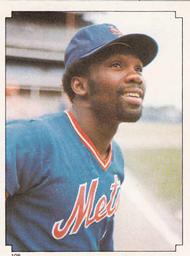 1984 Topps Stickers #108 Mookie Wilson Front