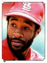 1984 Topps Stickers #144 Ozzie Smith Front