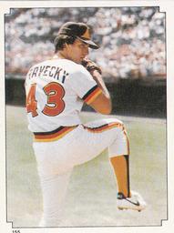 1984 Topps Stickers #155 Dave Dravecky Front