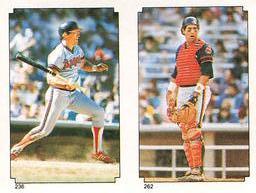 1984 Topps Stickers #236 / 262 Brian Downing / Ron Hassey Front