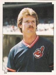 1984 Topps Stickers #254 Rick Sutcliffe Front