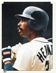 1984 Topps Stickers #264 Larry Herndon Front