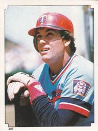 1984 Topps Stickers #305 Kent Hrbek Front