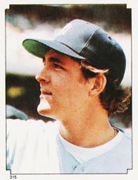 1984 Topps Stickers #315 Dave Righetti Front