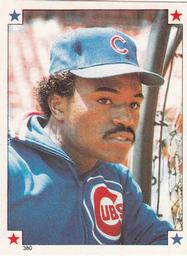 1984 Topps Stickers #380 Mel Hall Front