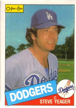 1985 O-Pee-Chee #148 Steve Yeager Front