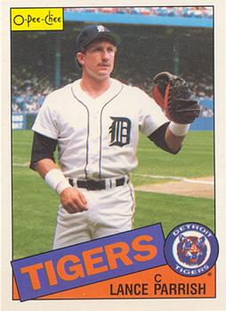 1985 O-Pee-Chee #160 Lance Parrish Front