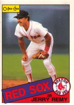 1985 O-Pee-Chee #173 Jerry Remy Front