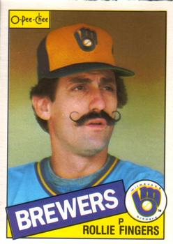 1985 O-Pee-Chee #182 Rollie Fingers Front