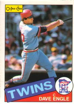 1985 O-Pee-Chee #199 Dave Engle Front