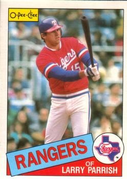 1985 O-Pee-Chee #203 Larry Parrish Front