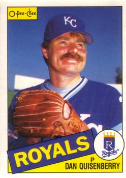 1985 O-Pee-Chee #270 Dan Quisenberry Front