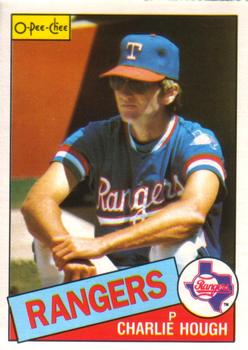 1985 O-Pee-Chee #276 Charlie Hough Front