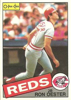 1985 O-Pee-Chee #314 Ron Oester Front