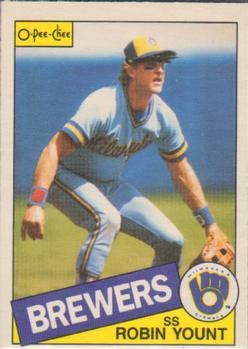 1985 O-Pee-Chee #340 Robin Yount Front