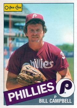1985 O-Pee-Chee #209 Bill Campbell Front
