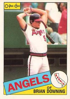 1985 O-Pee-Chee #374 Brian Downing Front