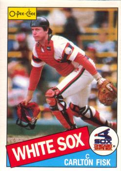 1985 O-Pee-Chee #49 Carlton Fisk Front