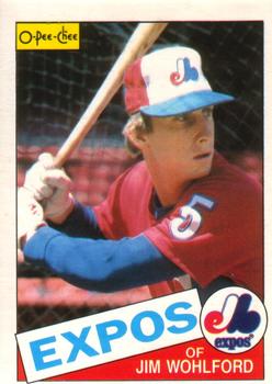 1985 O-Pee-Chee #4 Jim Wohlford Front