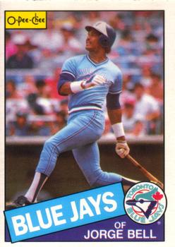 1985 O-Pee-Chee #59 Jorge Bell Front