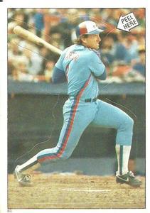1985 O-Pee-Chee Stickers #83 Gary Carter Front