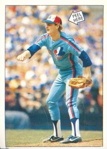 1985 O-Pee-Chee Stickers #84 Charlie Lea Front