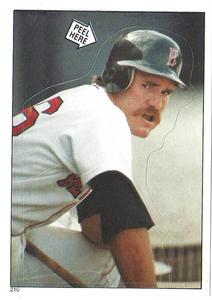 1985 O-Pee-Chee Stickers #210 Wade Boggs Front