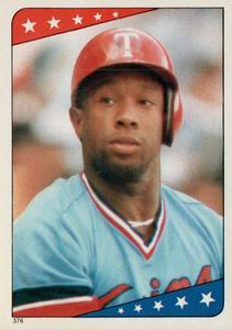 1985 O-Pee-Chee Stickers #376 Kirby Puckett Front