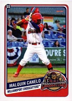 2013 Choice Williamsport Crosscutters #5 Malquin Canelo Front