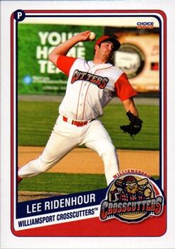 2013 Choice Williamsport Crosscutters #25 Lee Ridenhour Front